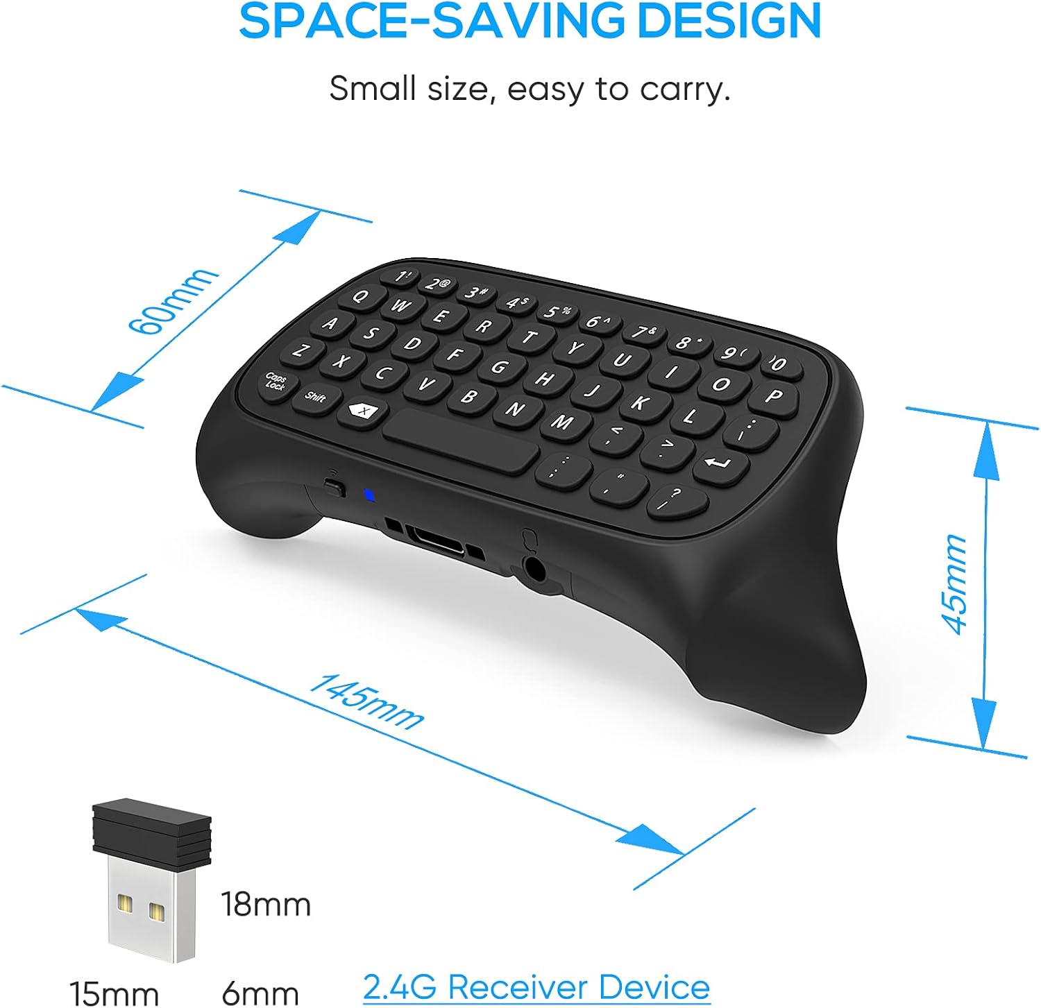 Detalle 2 de FYOUNG Keyboard for Xbox Controller QWERTY