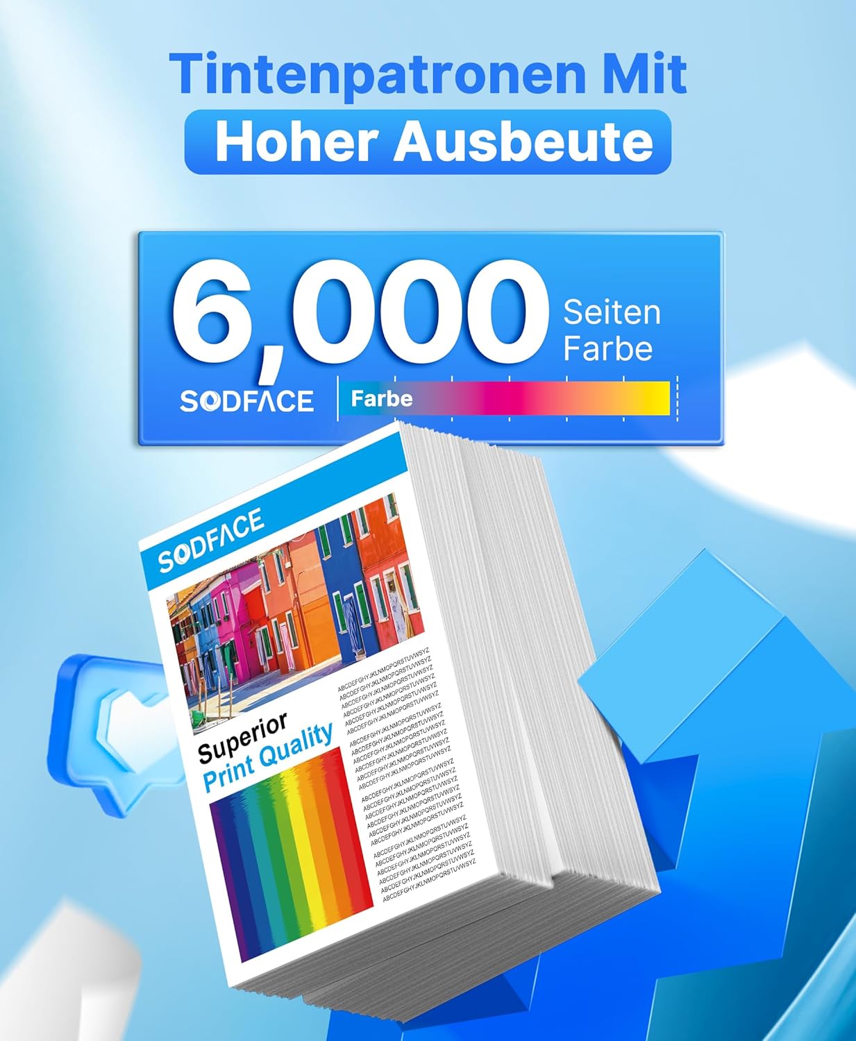Thumbnail 2 de SODFACE 415X Toner Multipack für HP 415A 415X