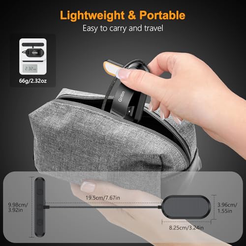 Thumbnail 7 de Gritin Lampe de Lecture 19 LED, Liseuse Clip Rechargeable