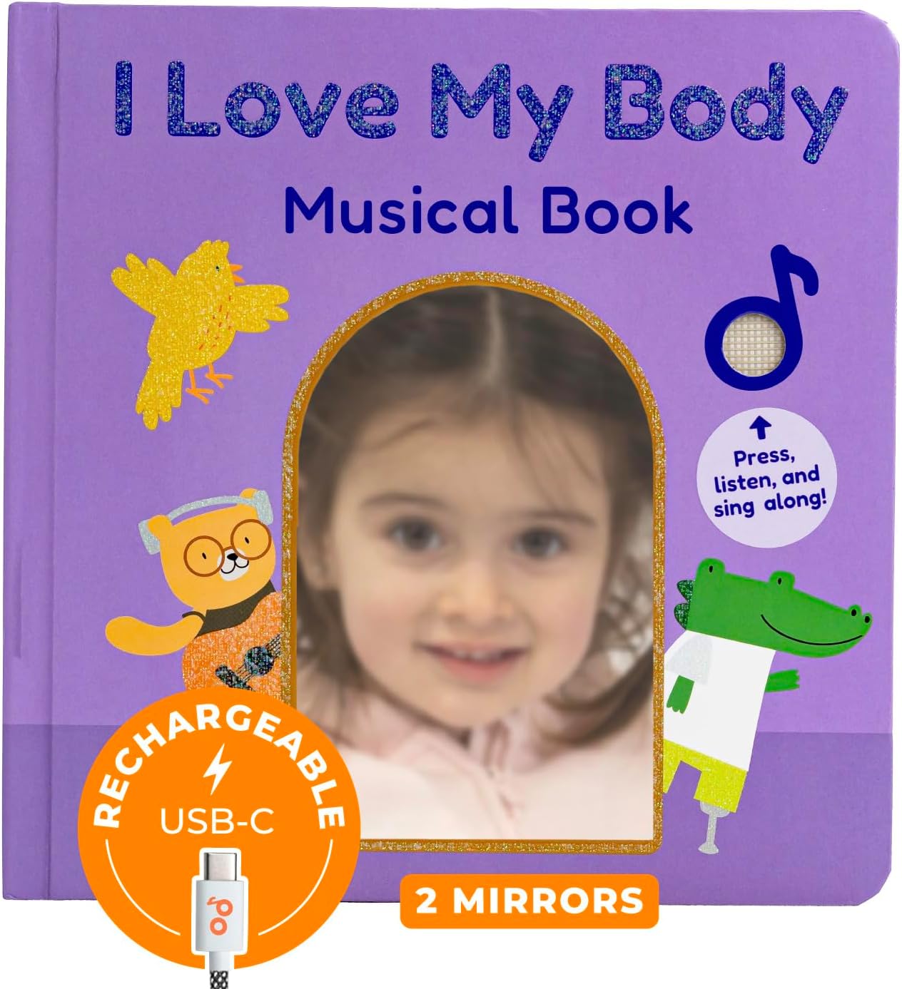 Detalle de Cali's Books I Love My Body interactive toddler book