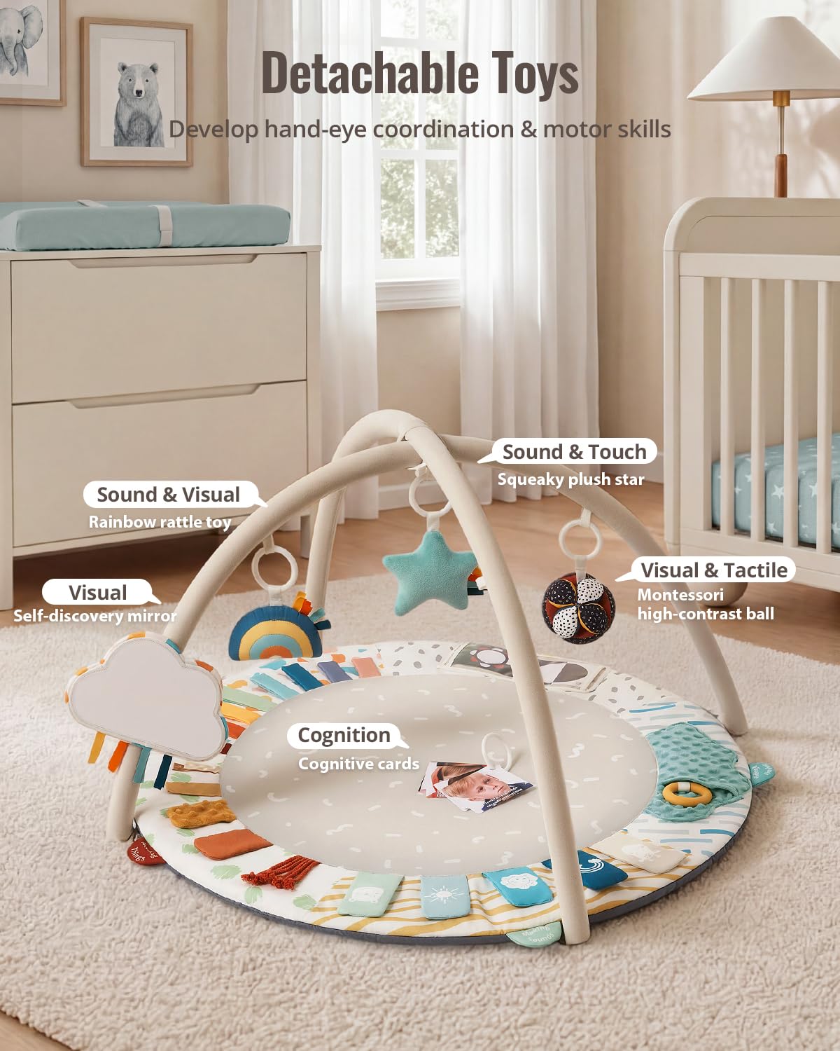 Detalle 2 de Blissful Diary Baby Play Gym