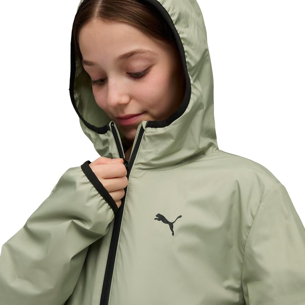 Thumbnail 1 de PUMA Chaqueta cortavientos unisex con forro polar para niños