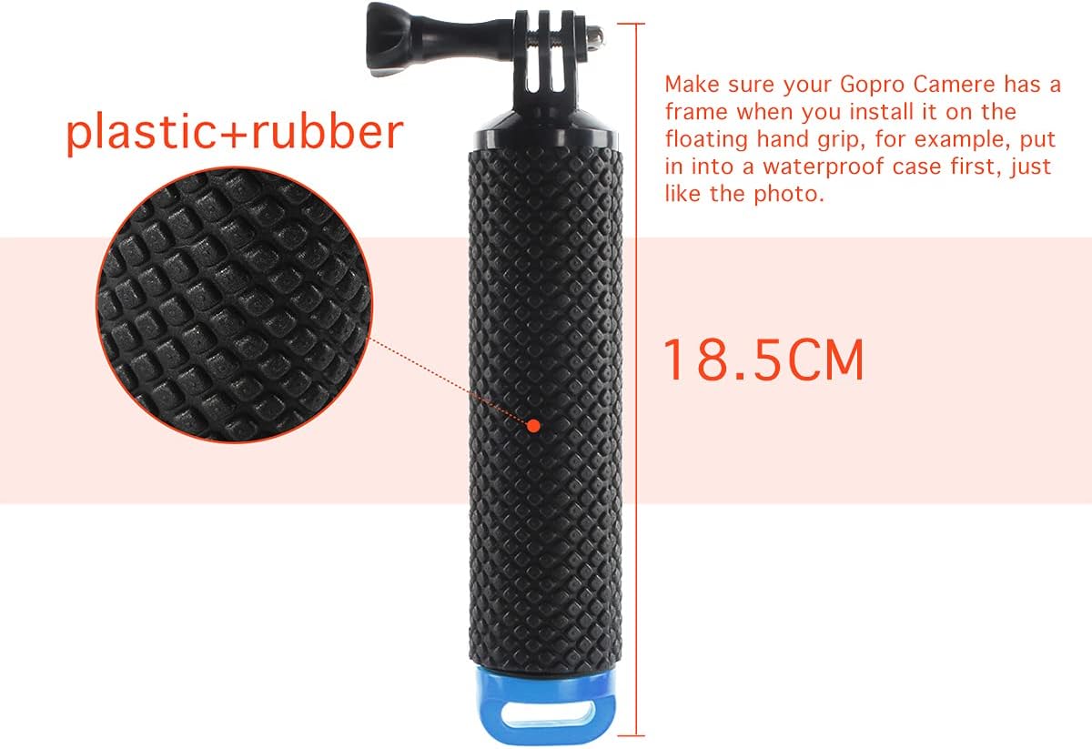 Detalle de Geila Waterproof Floating Hand Grip Tripod Stick Mount for Action Cameras