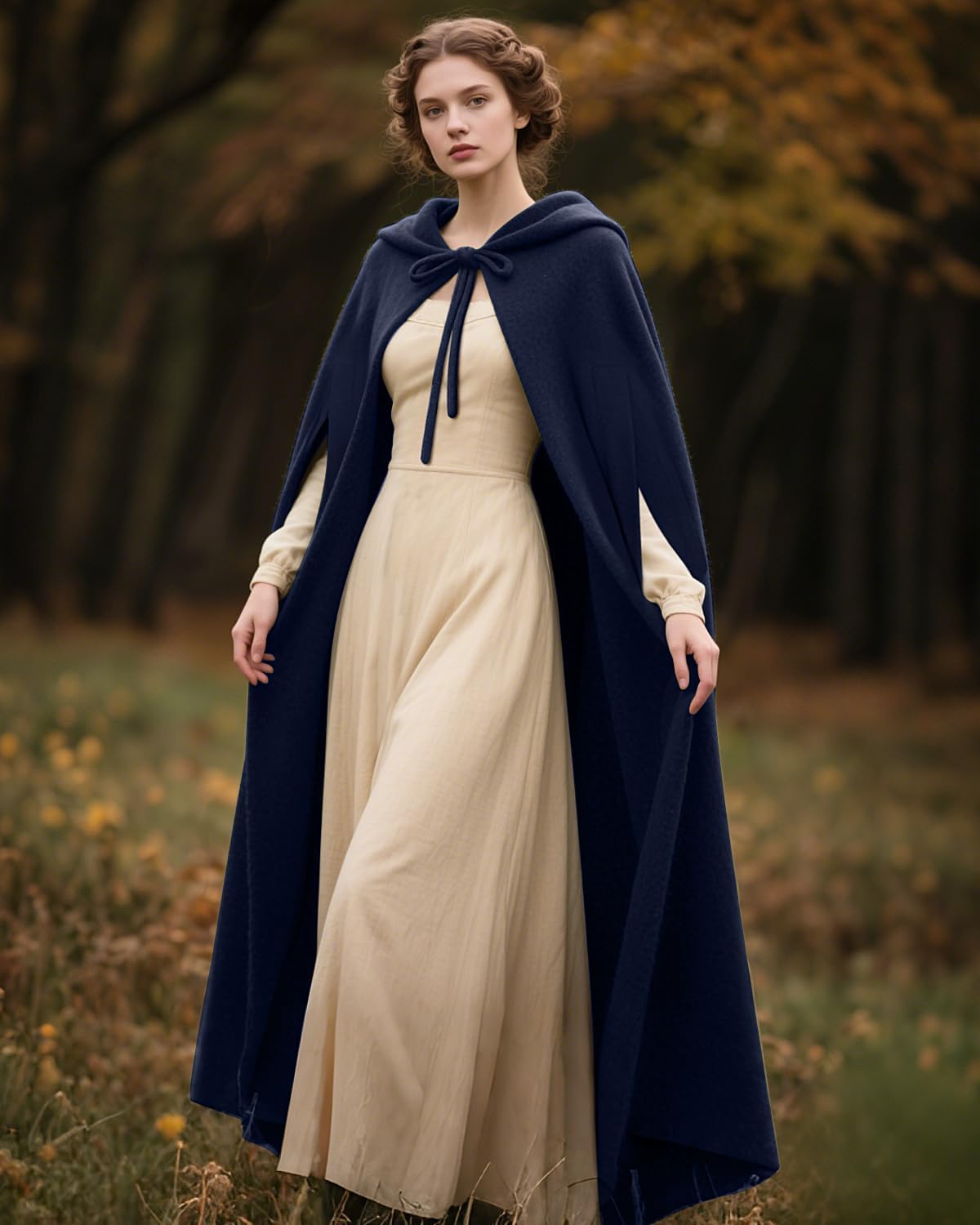 Detalle 2 de L'VOW Hooded Cloak, Polyester