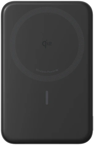 Detalle de Anker Wireless Powerbank Schwarz mit MagSafe und Qi2 Magnet 10.000 mAh – Schnellladen