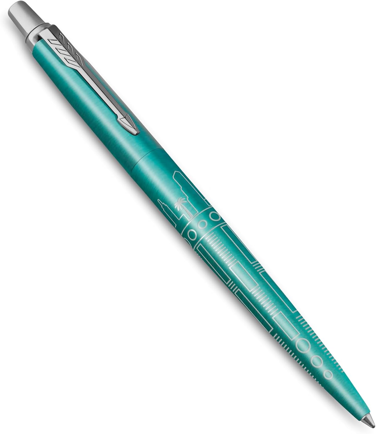 Detalle 2 de Parker Jotter Edición Especial Turquesa Miami
