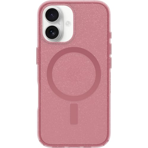 Detalle 2 de Otterbox Coque Symmetry Series Clear MagSafe pour iPhone 16, antichoc, 3X plus de chutes ⚙