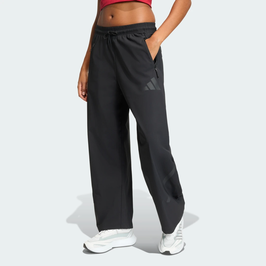 Detalle de Pantalón de tejido técnico Adidas Z.N.E. – negro