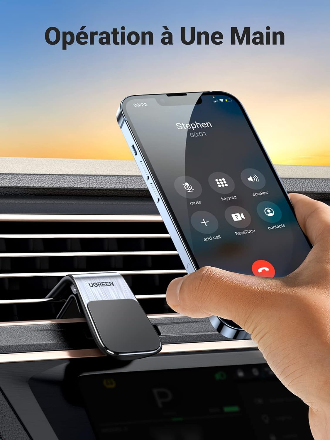 Detalle 2 de UGREEN support voiture magnétique pour smartphone