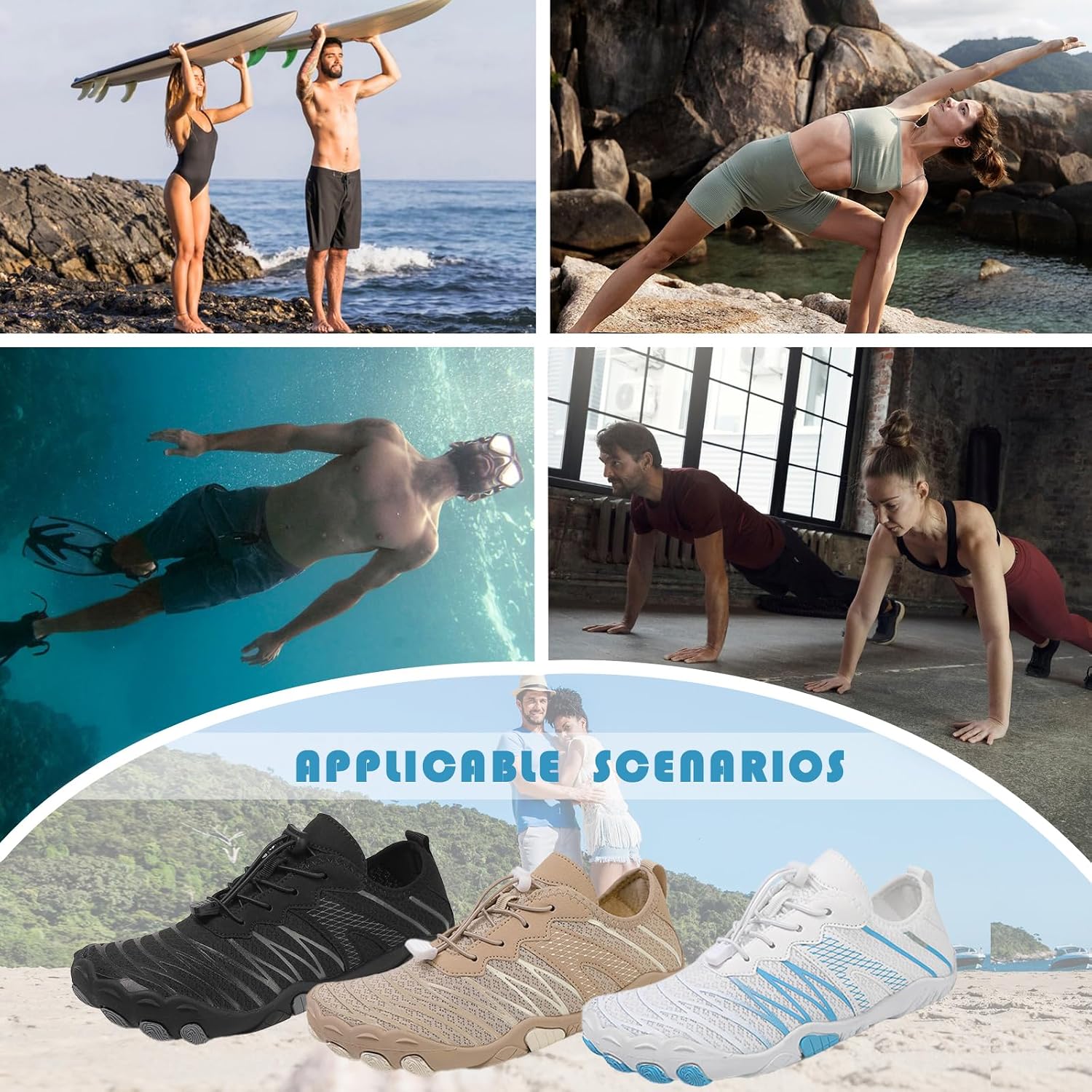 Thumbnail 6 de Acfoda Barefoot Scarpe da immersione