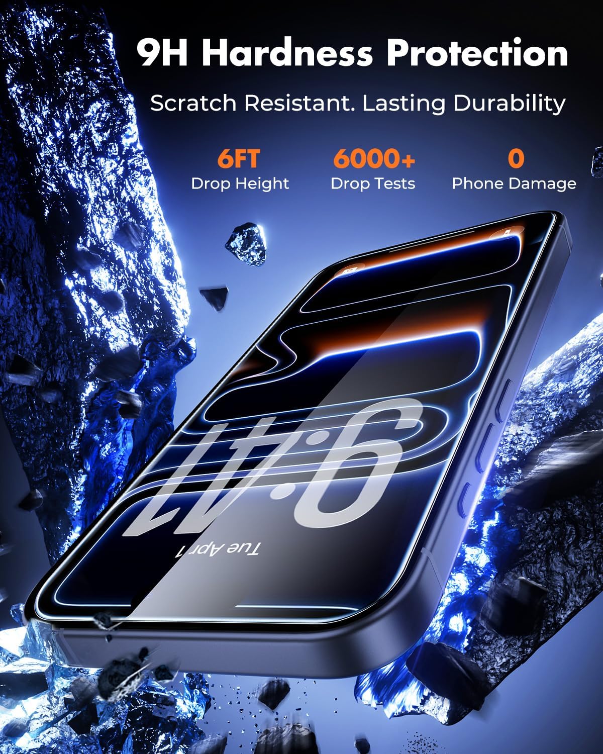 Thumbnail 2 de UNBREAKcable 4-Pack Screen Protector for iPhone 17 Pro