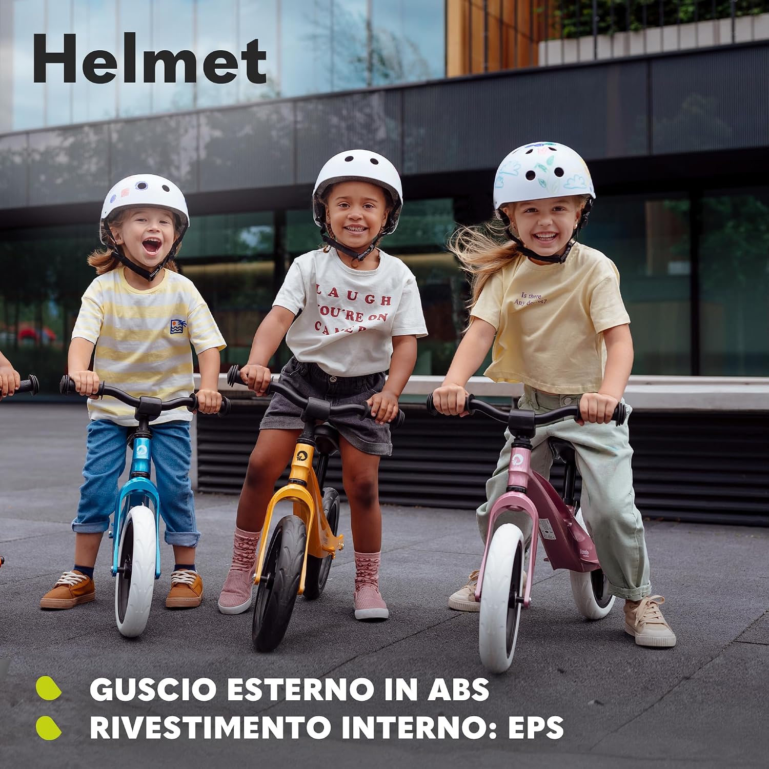 Thumbnail 6 de Lionelo HELMET Avventura creativa: casco bici per bambini 50-56 cm, regolabile e decorabile