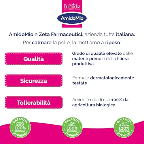 Detalle de Euphidra AmidoMio Pasta di Hoffmann 300 g: protezione lenitiva per la pelle delicata del bambino