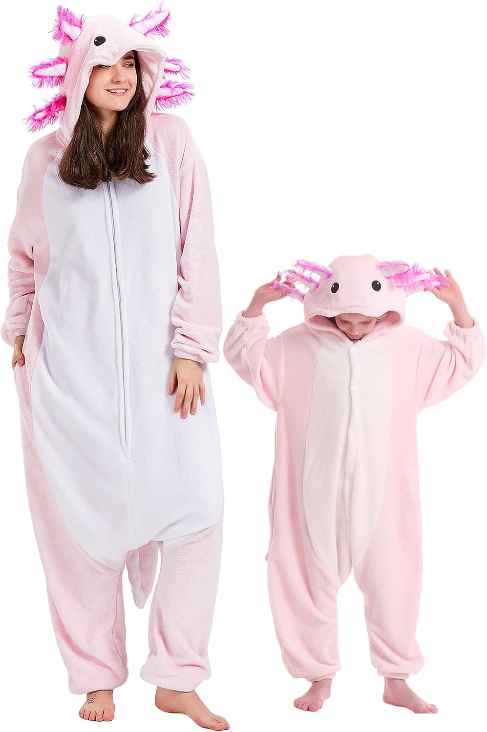 Detalle de DELEY Axolotl Onesie Pajamas