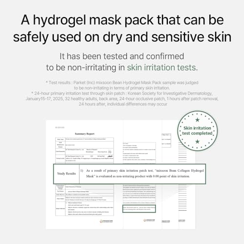 Thumbnail 7 de mixsoon Bean Collagen Hydrogel Mask 35g face mask