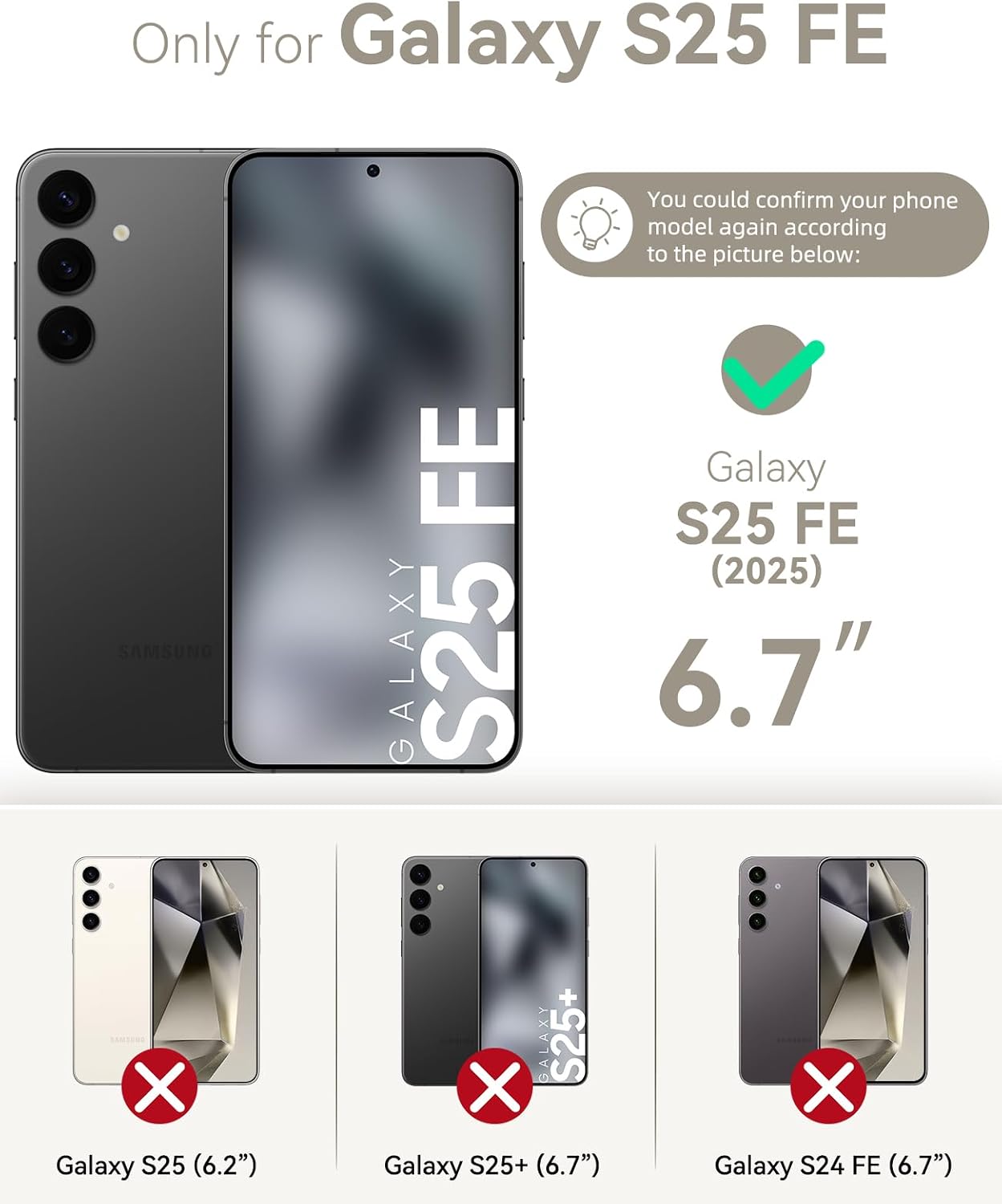 Thumbnail 1 de OCASE Kompatibel Samsung Galaxy S25 FE 5G Hülle