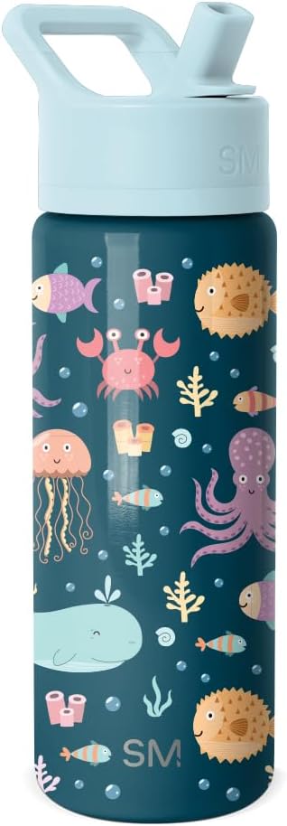Thumbnail 6 de Simple Modern Bottiglia d'Acqua per Bambini Summit 530ml Shark Bite