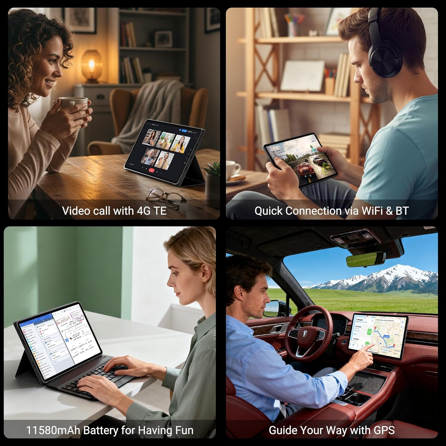 Thumbnail 6 de MAXLEGEN M31 Tablet 13 Zoll (3K 2944×1840) mit Helio G99, Android 15, 4G/5G WLAN Dual SIM inkl. Stift & Hülle