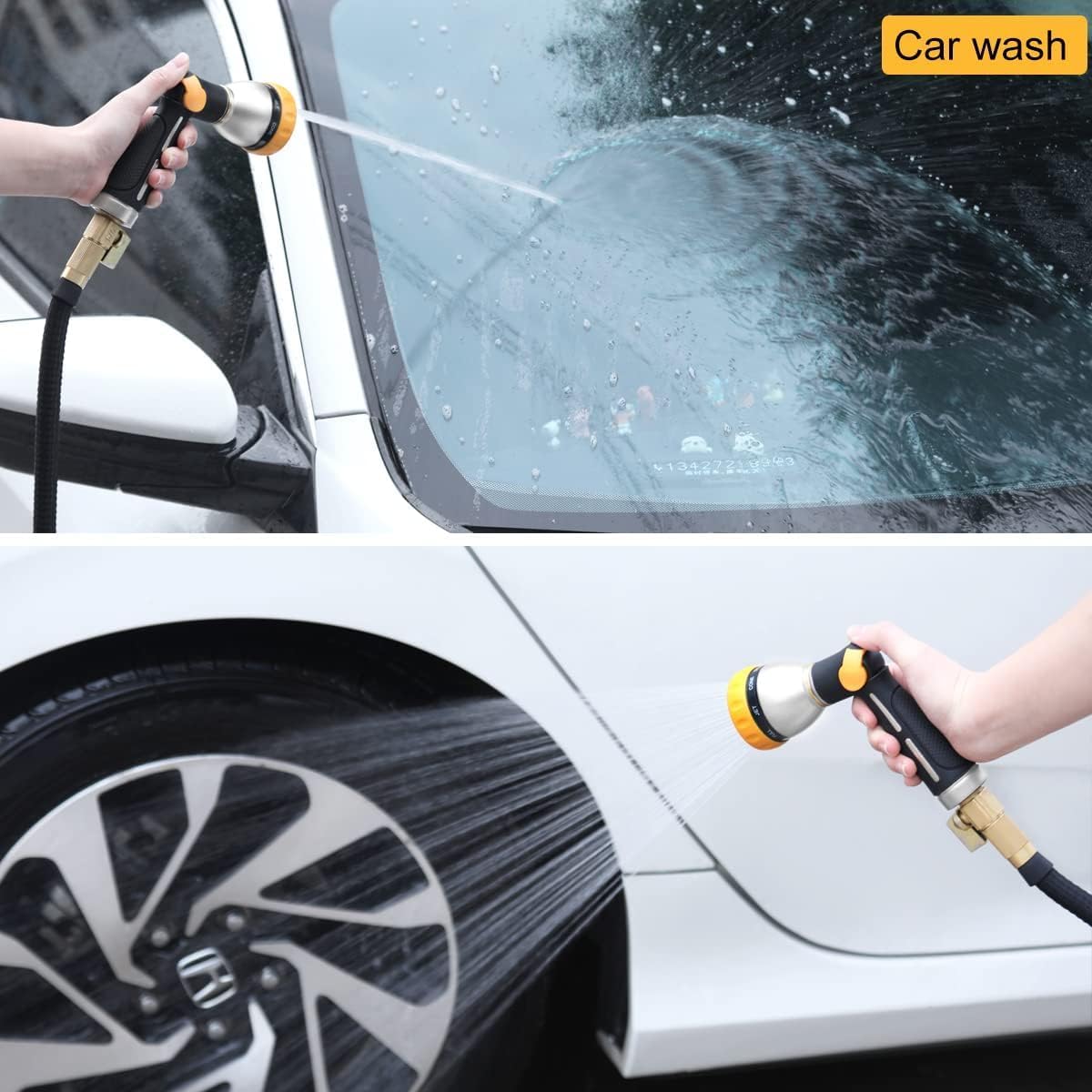 Thumbnail 5 de FANHAO Heavy Duty Metal Hose Spray Gun with Thumb Control and 8 Spray Patterns