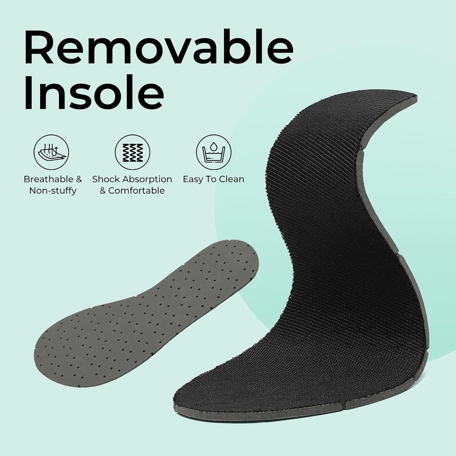 Thumbnail 2 de SAGUARO Chaussures Aquatiques: ajustement flexible, séchage rapide et semelle antidérapante pour la plage et les activités aquatiques