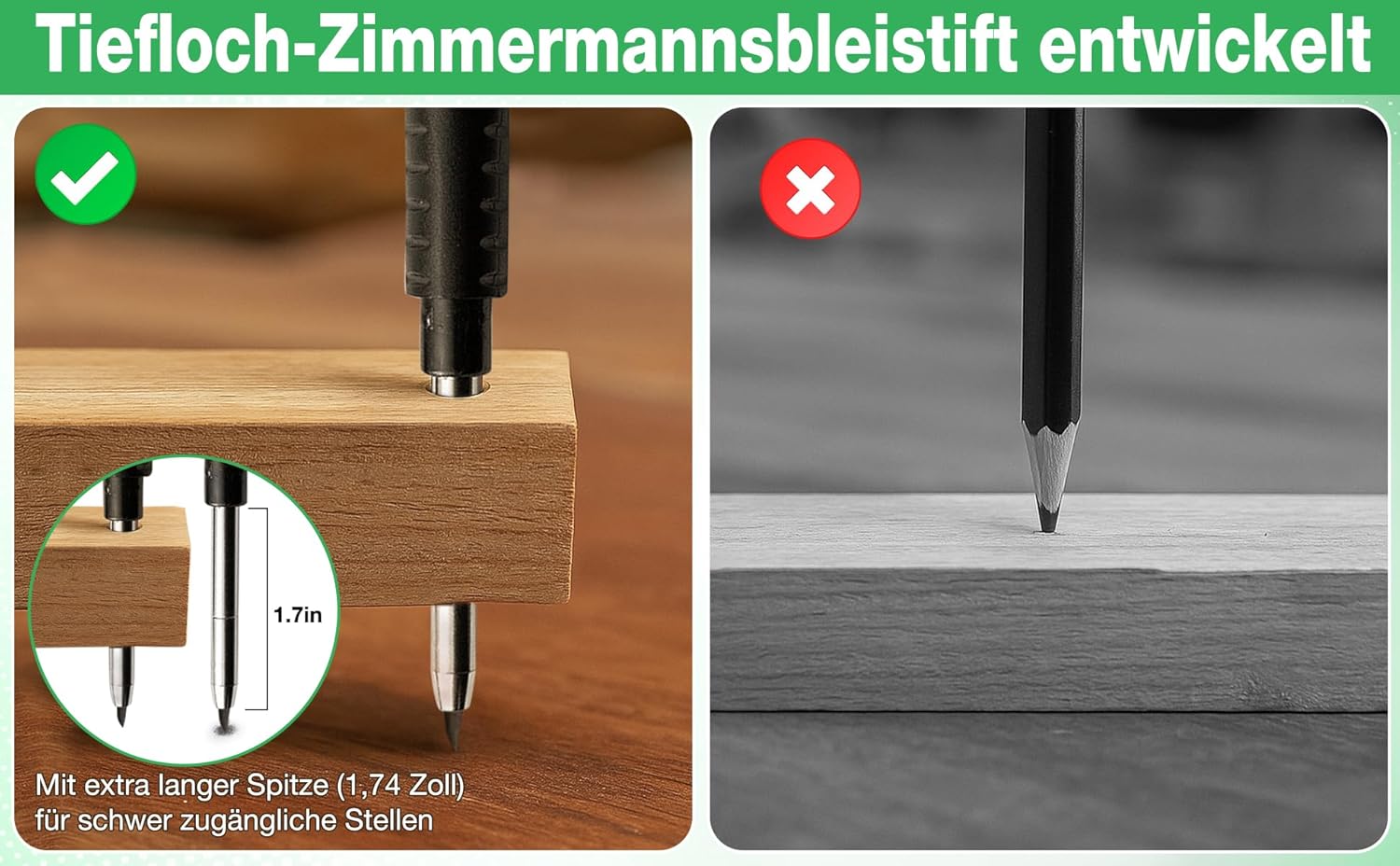 Detalle 1 de Hulkies Tieflochmarker 3-in-1 Set, 10-teilig