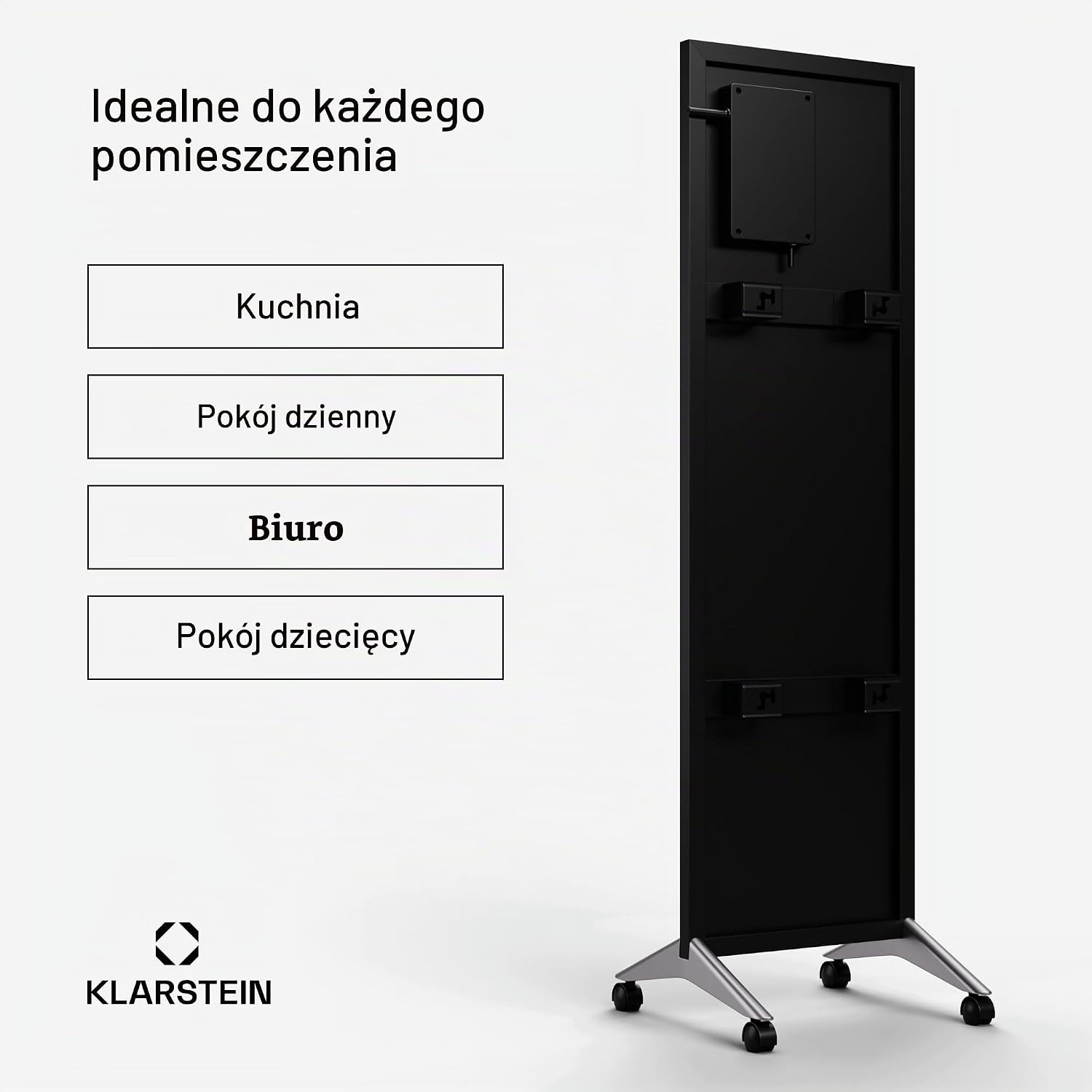 Detalle 1 de Klarstein ACO14_IR_WWBrn_400V grzejnik na podczerwień 400 W, IP24, Wi-Fi