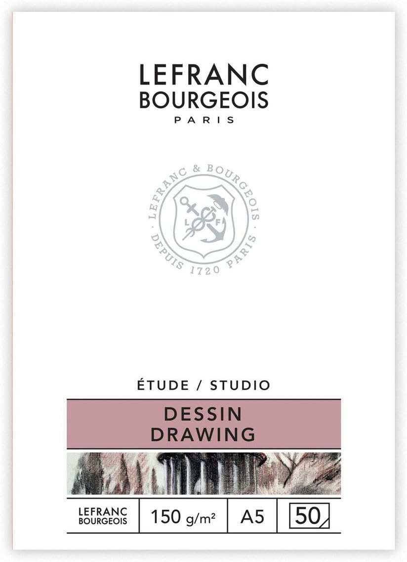 Detalle de Bloc Lefranc Bourgeois A3 — 15 feuilles, papier acrylique 190 g