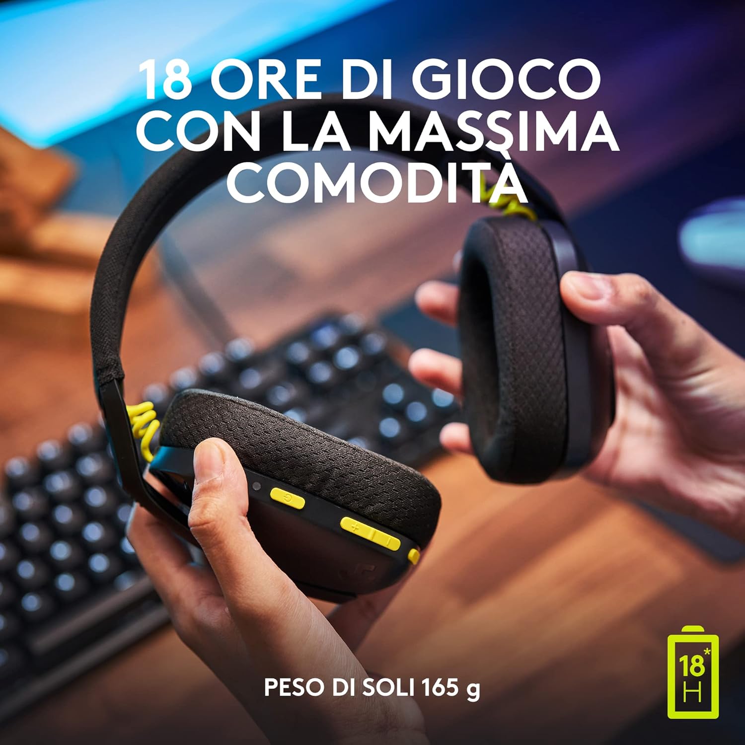 Thumbnail 5 de Logitech G G435 cuffie gaming wireless 18 ore