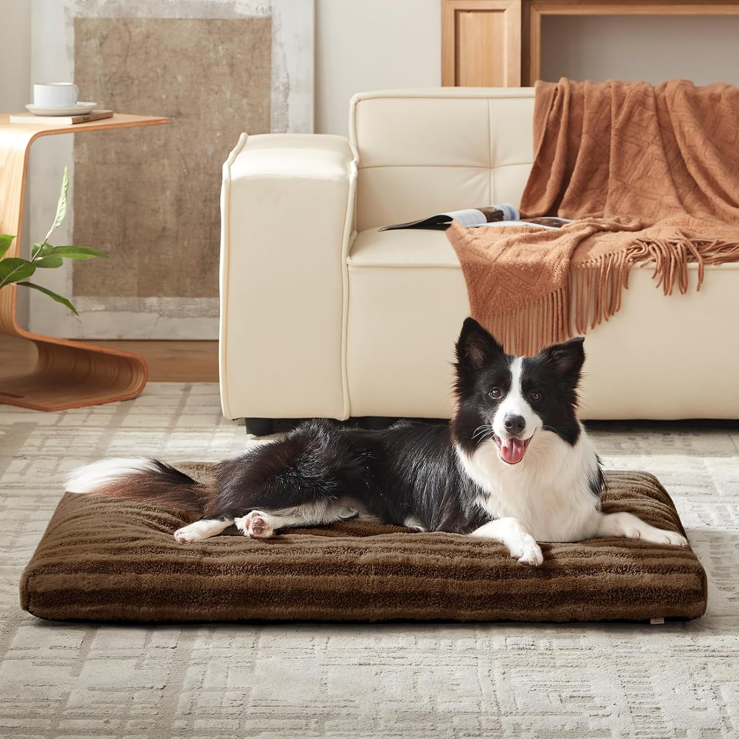 Thumbnail 5 de FURTIME Dog bed XXL Washable Dog Bed, 47 x 29-Inch Plush Crate Mat