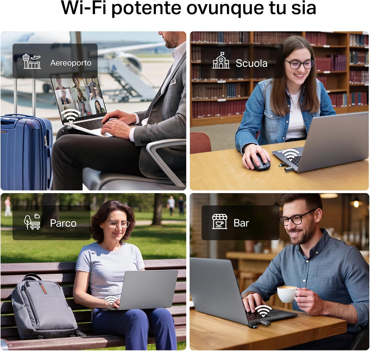 Thumbnail 6 de TP-Link Archer TBE400U: Adattatore WiFi 7 Tri-Band USB per PC e laptop