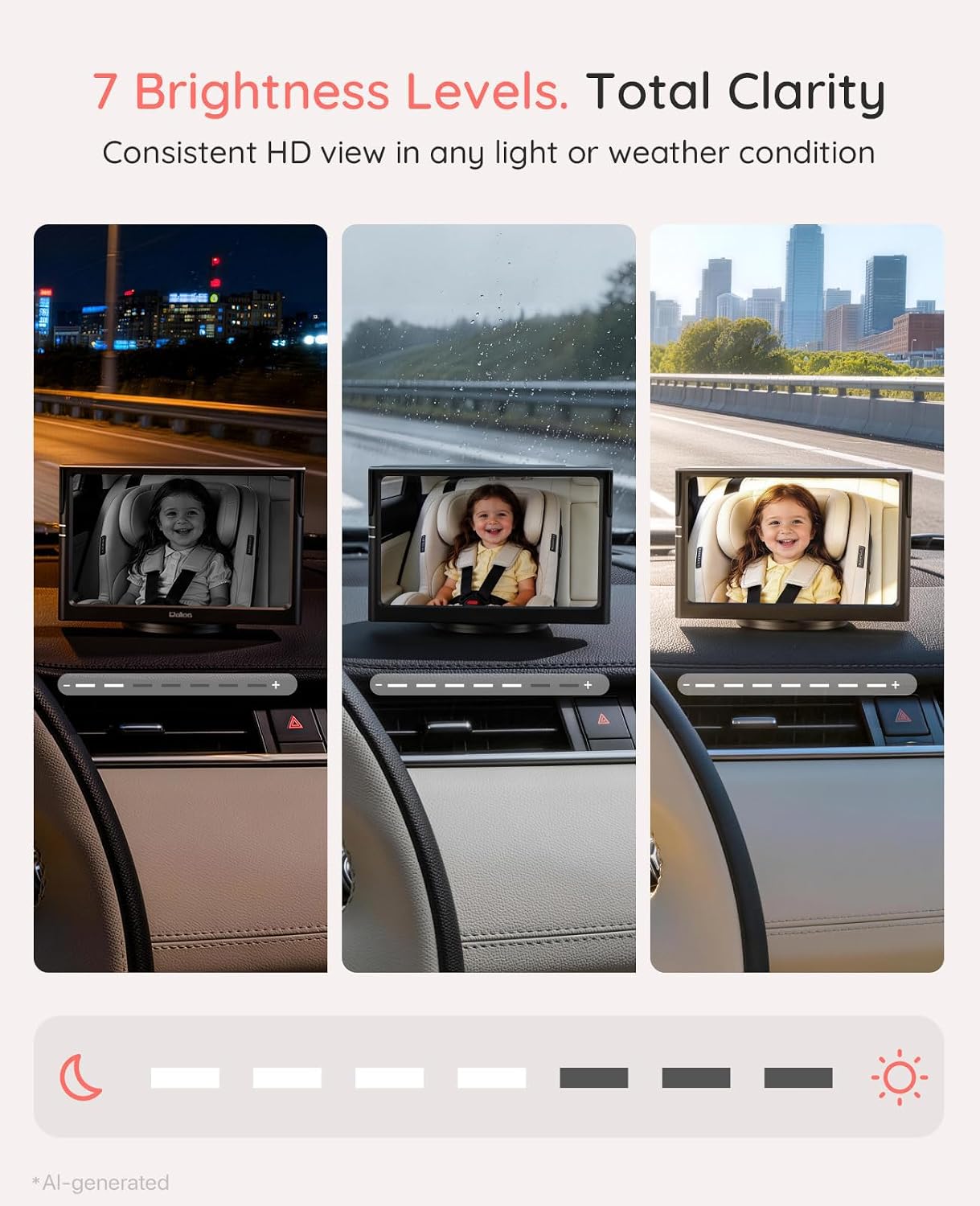 Detalle de LUCKVIEW Baby Car Camera BM1
