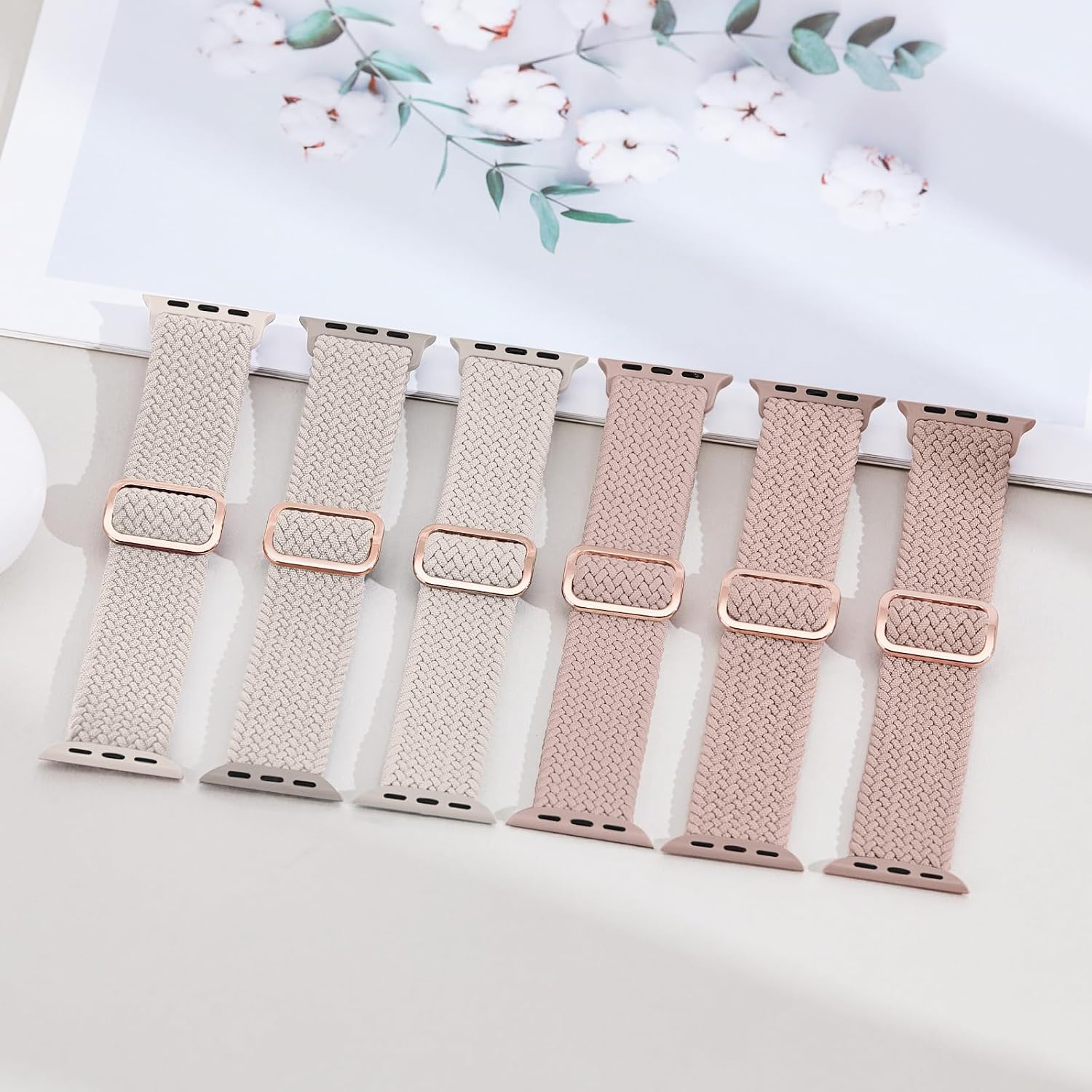 Thumbnail 4 de 6 Pack Braided Stretchy Bands 6 Sizes