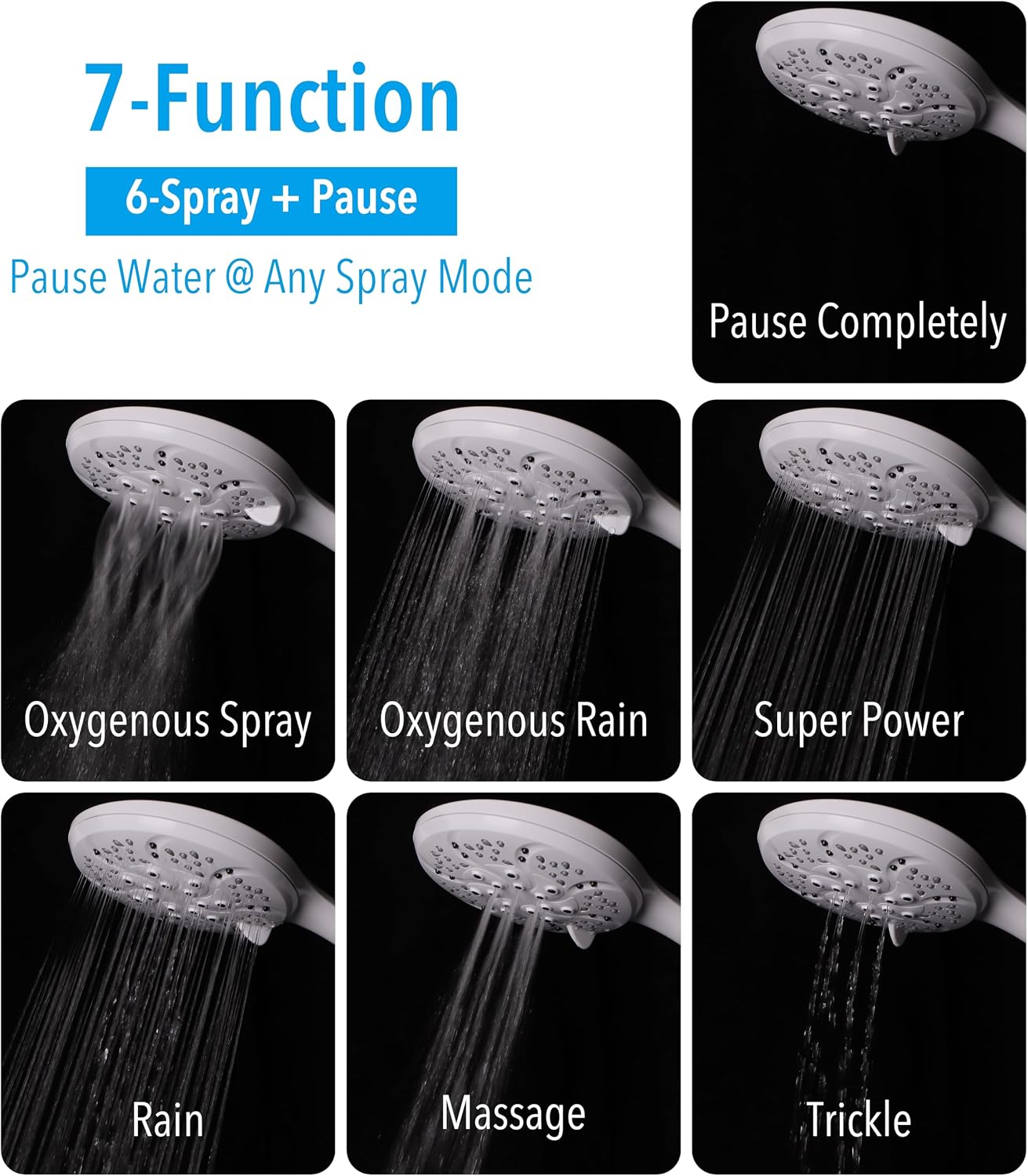 Thumbnail 3 de Awelife RV shower head, 60-inch hose