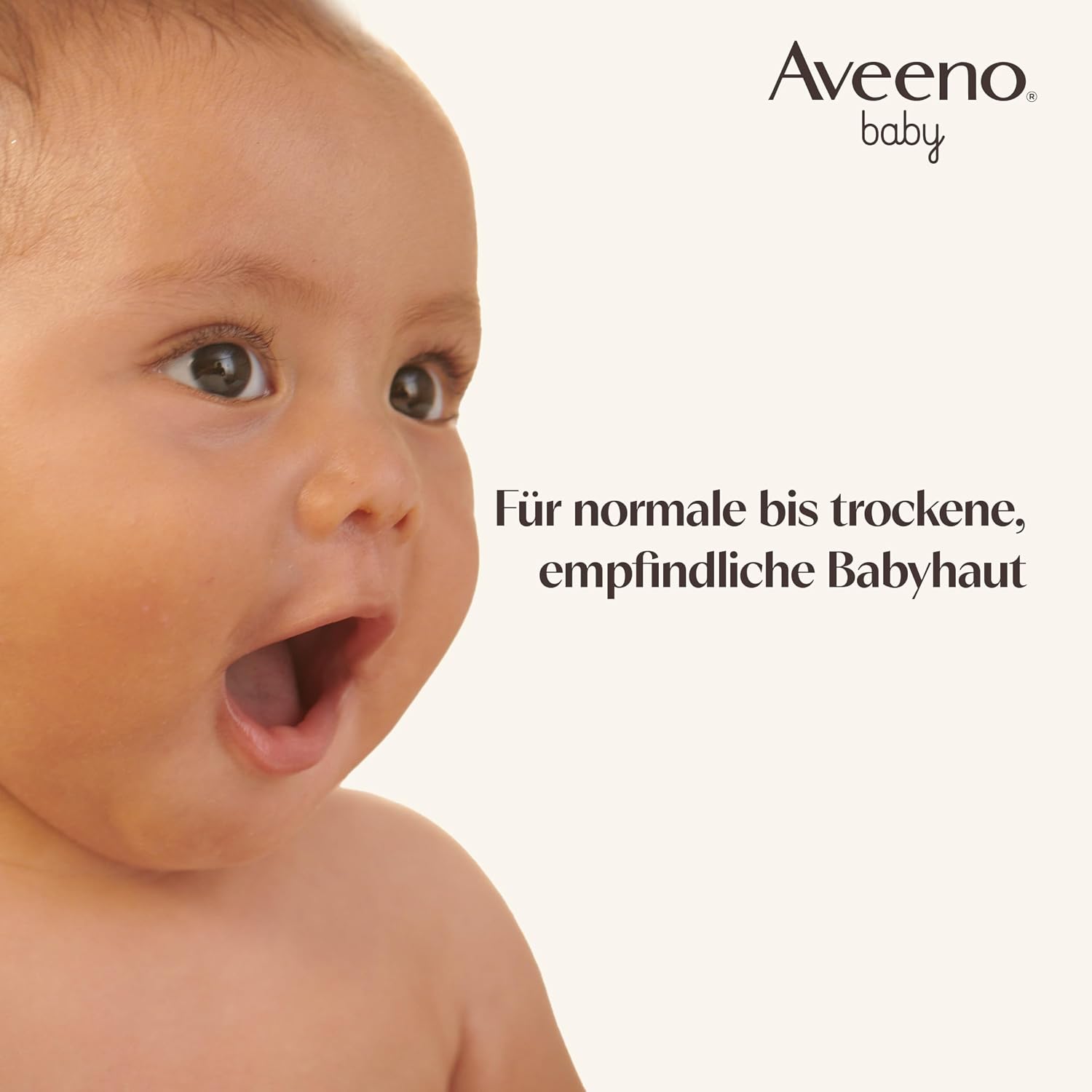 Detalle de Aveeno Baby Daily Care Body Lotion mit präbiotischem kolloidalem Hafermehl (150 ml) für normale bis trockene, empfindliche Haut