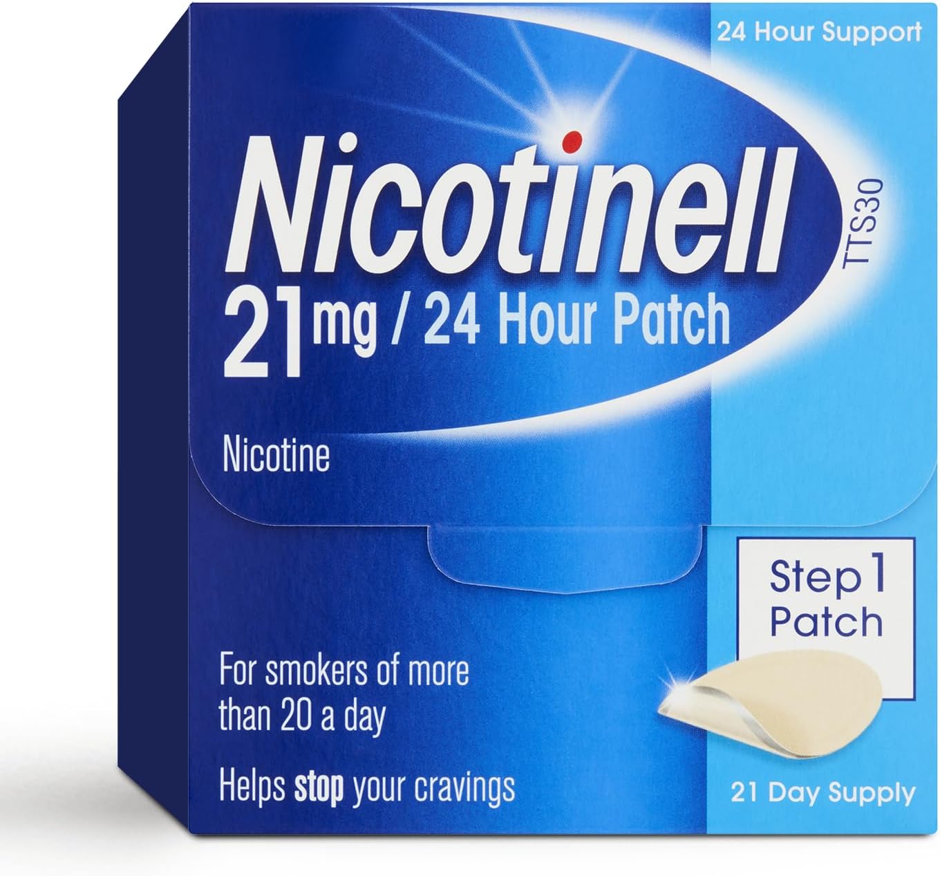 Nicotinell Nicotine Patch 21 mg quit aid 🚑