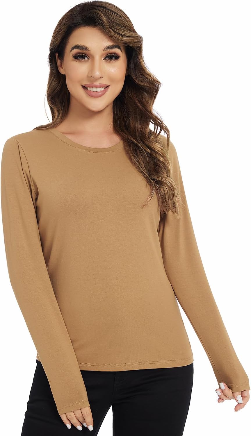 Thumbnail 1 de Star Vibe 3 Pack Crew Neck Long Sleeve Top for Women