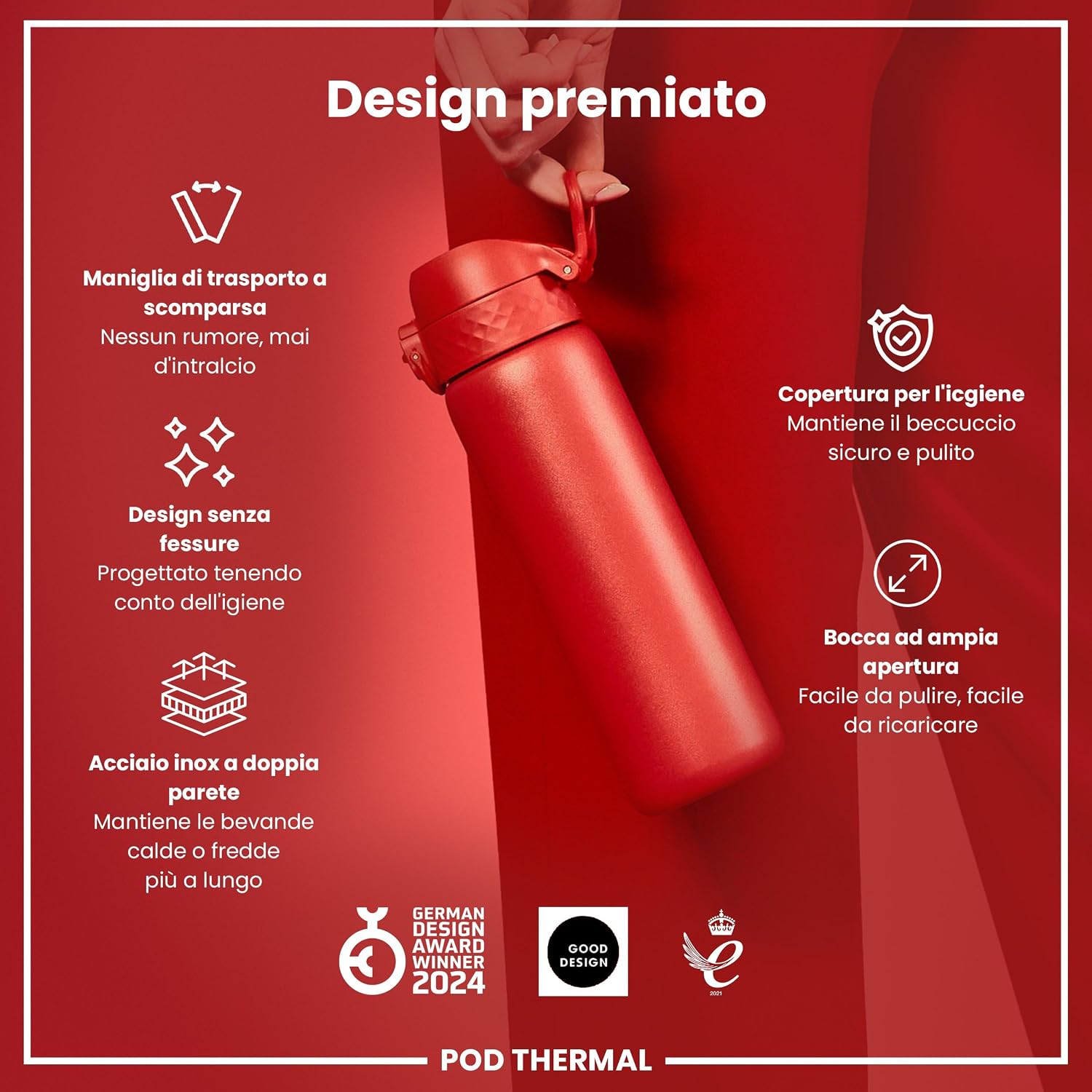 Thumbnail 6 de ION8 Borraccia a Prova di Perdite: sicurezza, praticità e stile per bambini e famiglie