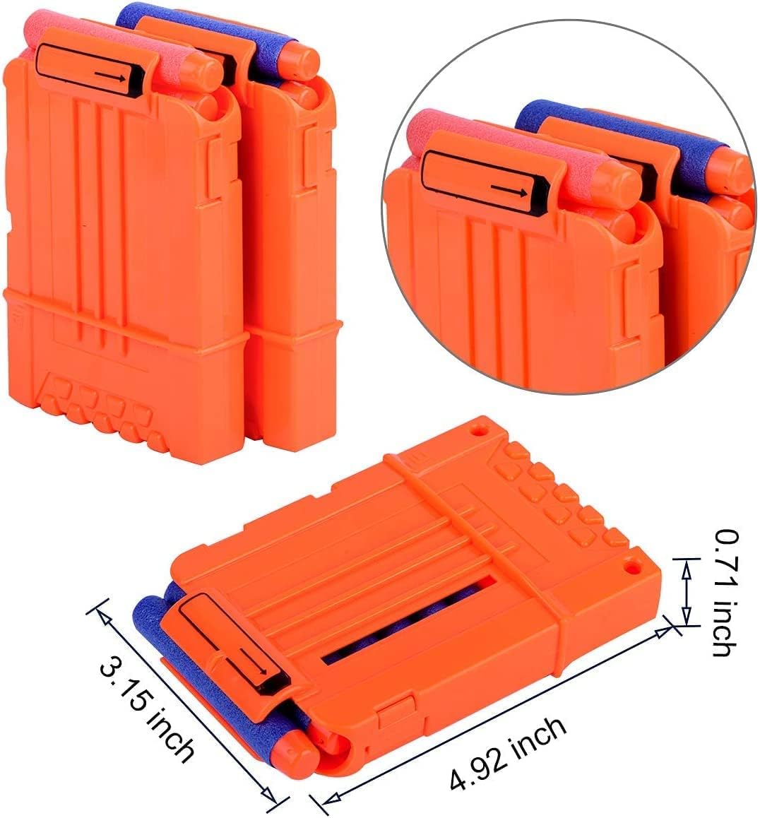 Detalle 2 de EXTSUD Kids Tactical Vest 80 dardi