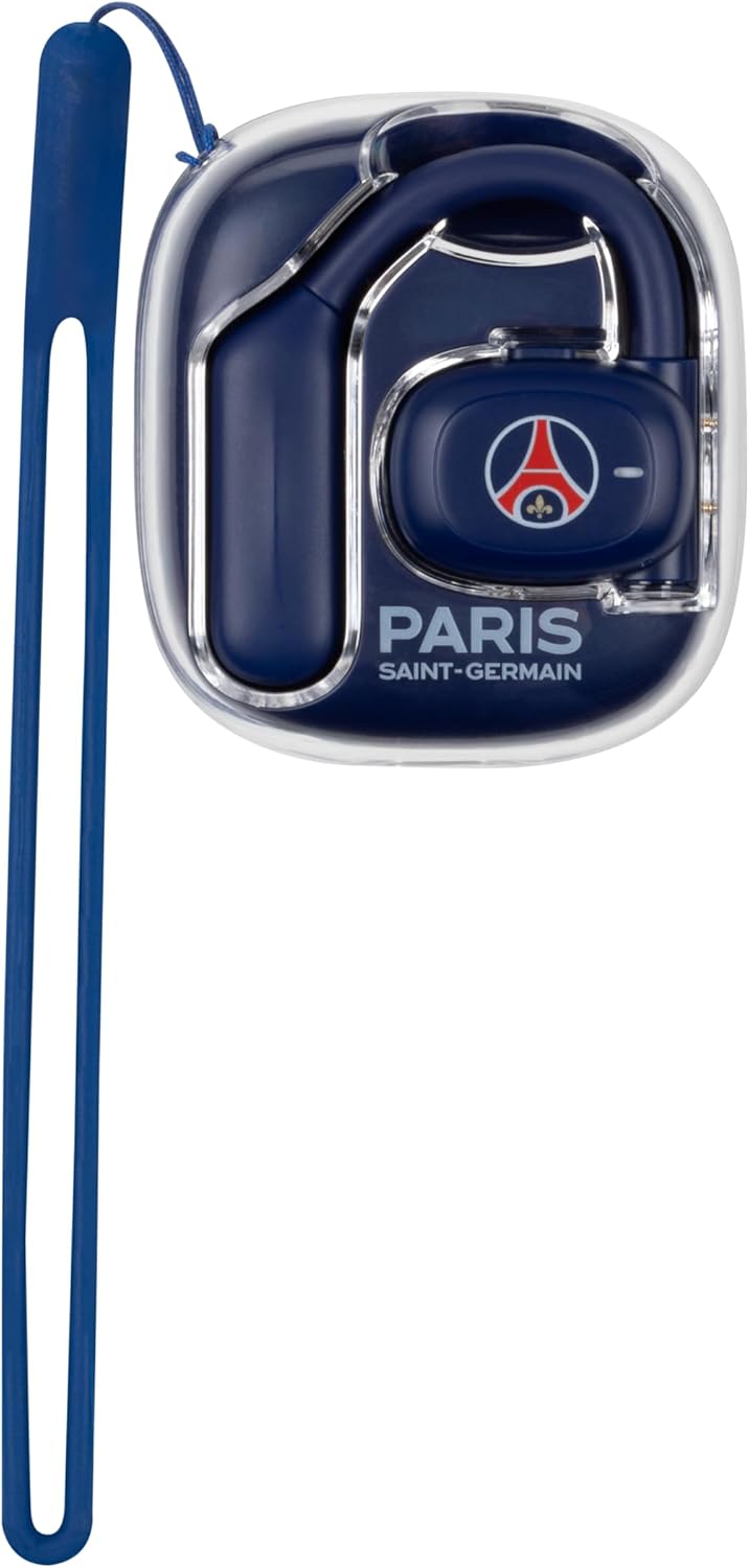 Detalle de Konix PSG Écouteurs Oreillette Sport Sans Fil – Bluetooth 5.3, 12 h, Bleu