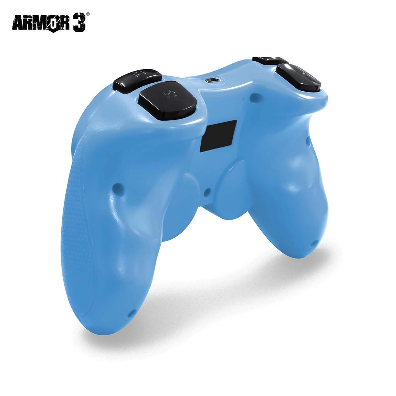 Thumbnail 4 de Armor3 Nuplay Wireless Game Controller for PS3 (Light Blue)