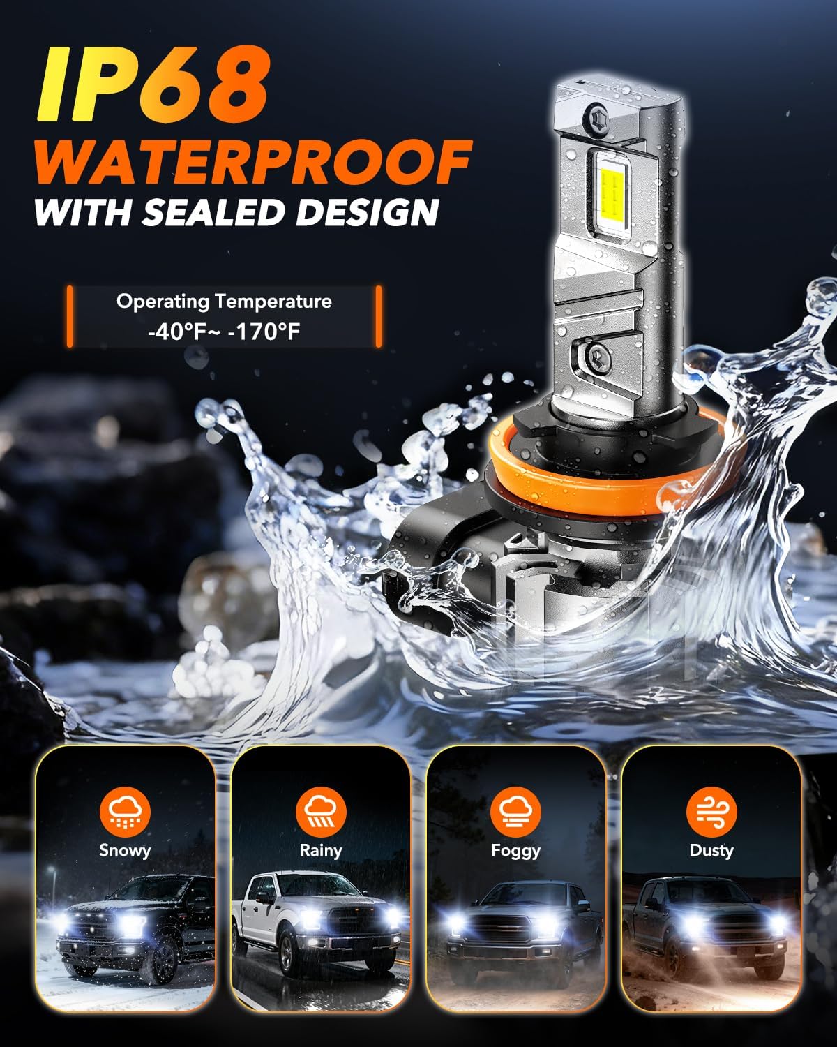 Thumbnail 6 de OXILAM LED Headlight Bulbs H11