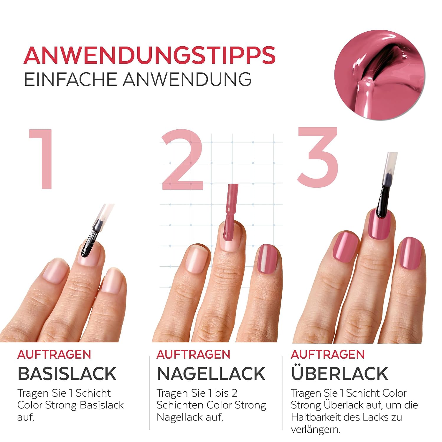 Thumbnail 5 de Nagelhärter Lack mit Biotin 8 ml