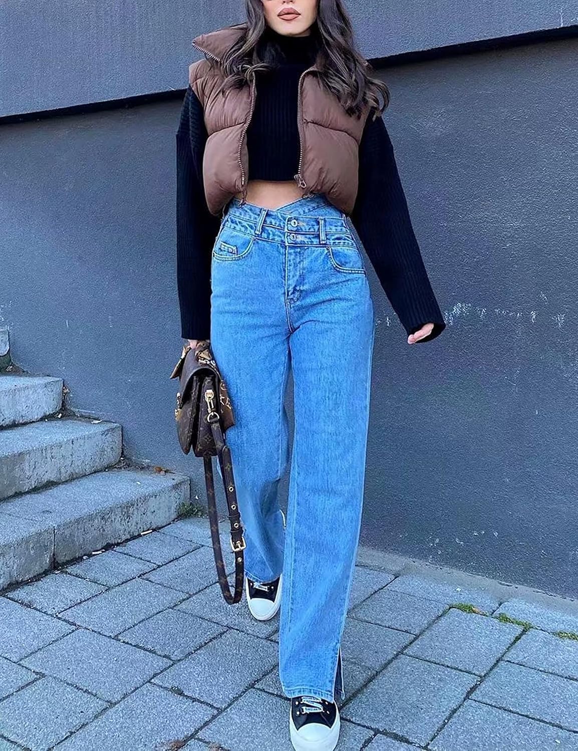 Detalle de UANEO Puffer Vest, Cropped Fit