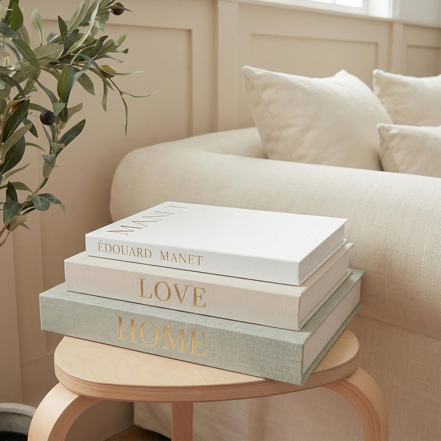 Thumbnail 6 de ZORVENIX Decorative Books: decoratieve opbergdozen in linnenlook met magneetsluiting