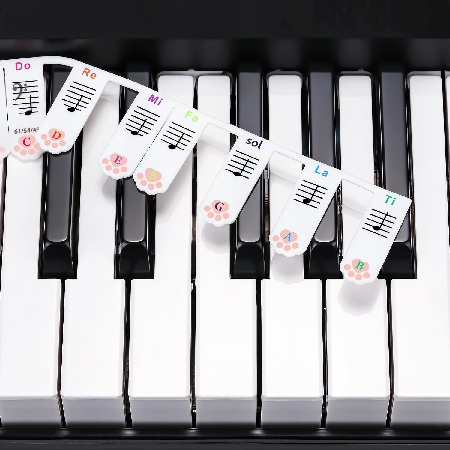 Thumbnail 1 de XynkoreX Piano Keyboard Stickers 88-Key