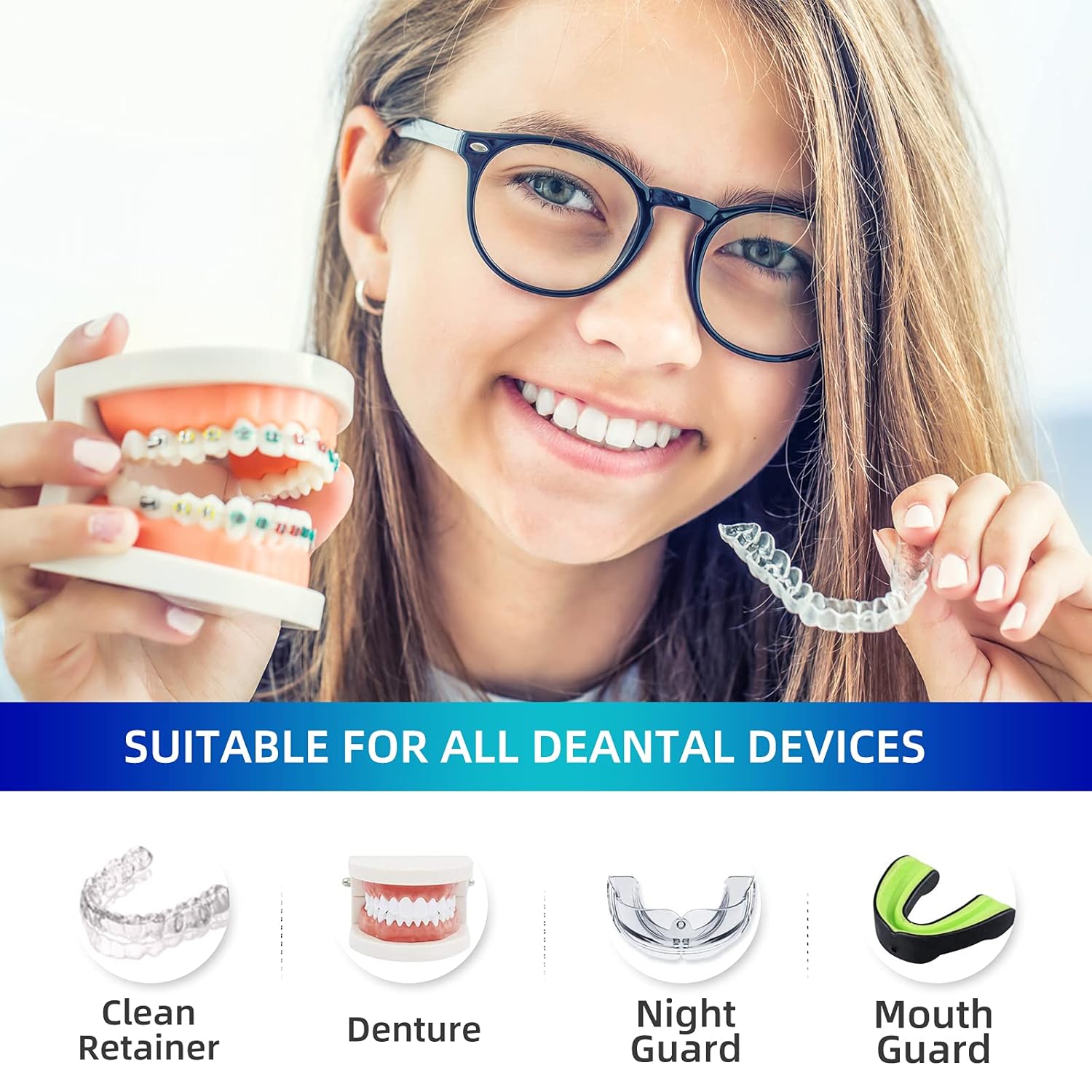 Thumbnail 3 de Retainer Denture Cleaner Tablets 120 pcs