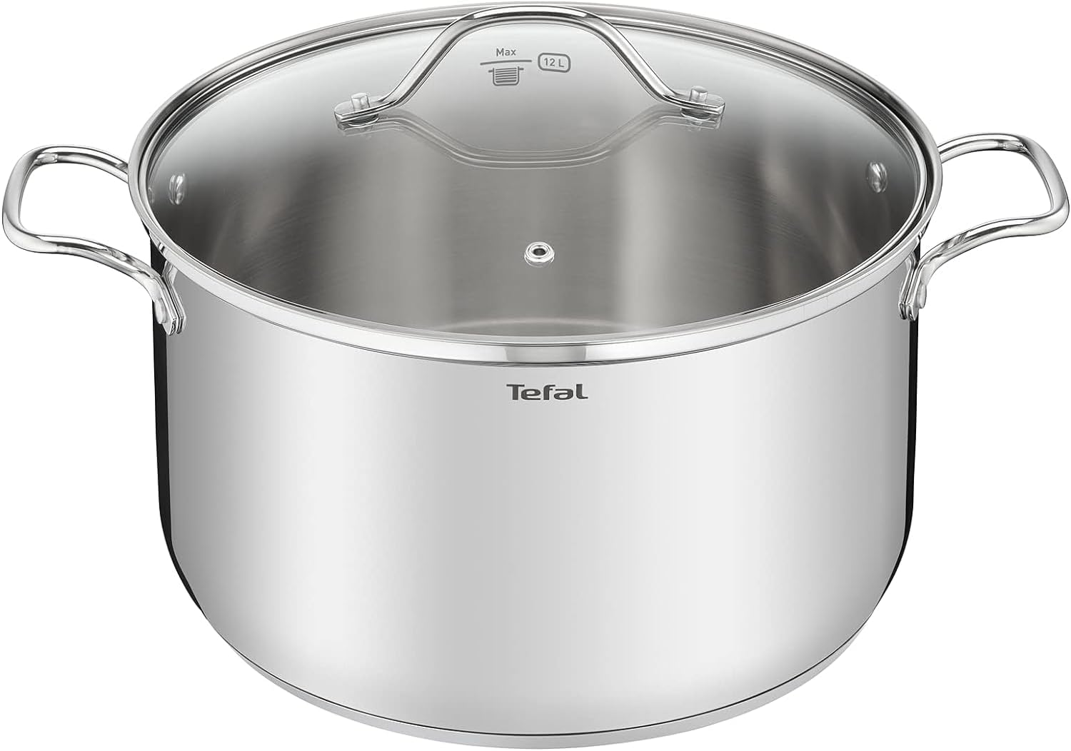 Tefal Intuition XL Marmite 36 cm – 17,5 L, inox 18/10, induction, verre et poignée rivetée