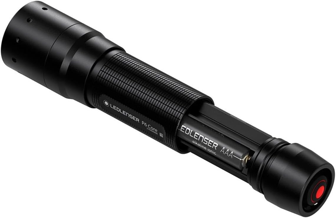 Thumbnail 3 de Ledlenser P6 Core (2021): torcia LED compatta, 300 lm, IP54, con tre batterie AAA incluse
