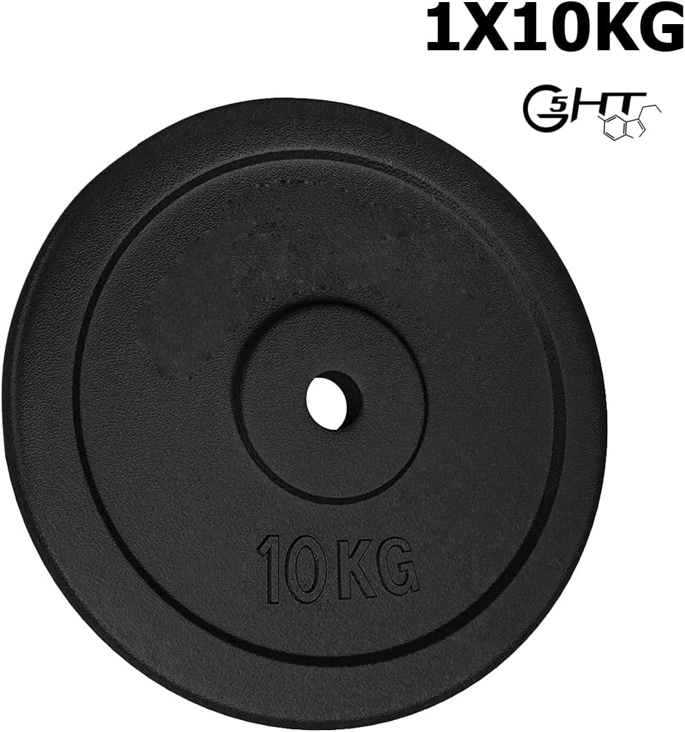 Detalle 2 de G5 HT SPORT żeliwny talerz do sztangi 10 kg, otwór 25 mm