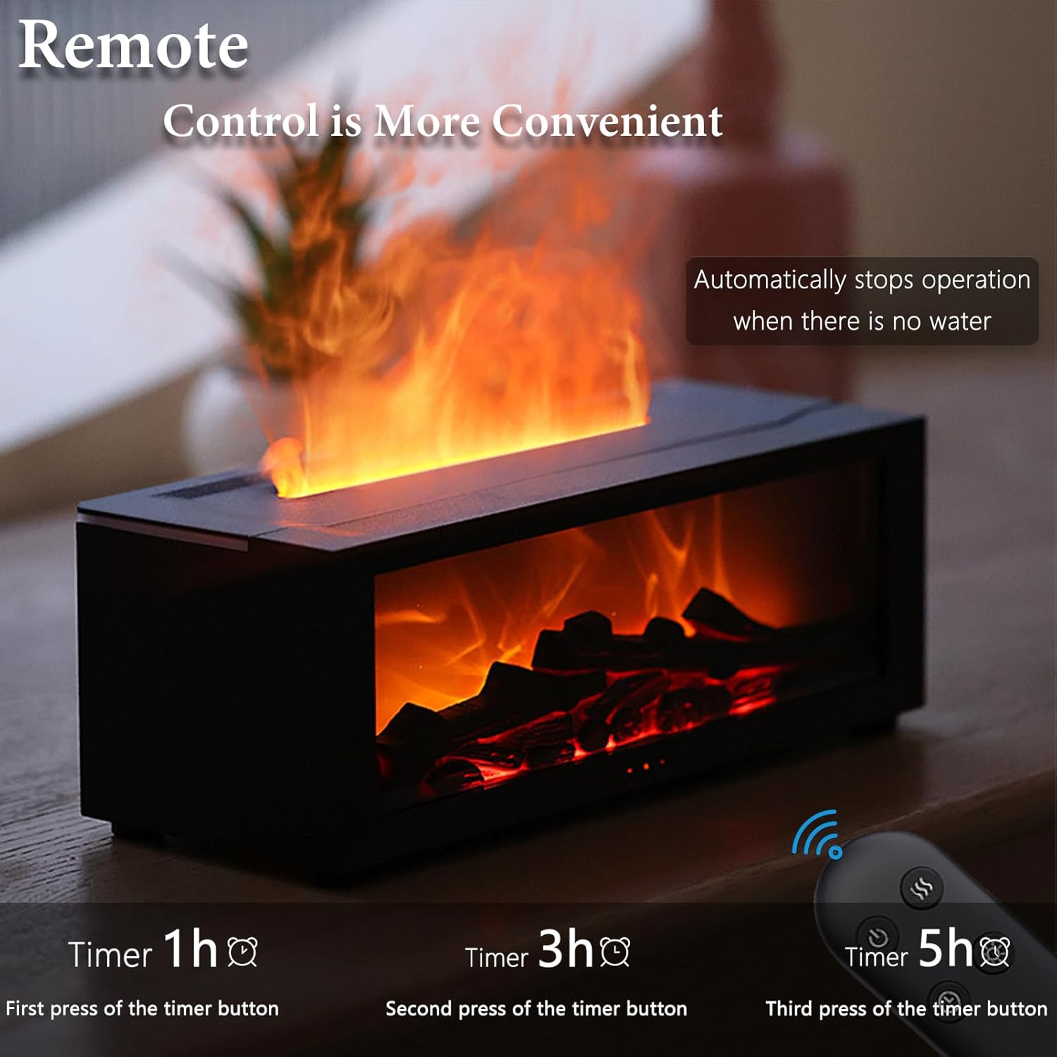 Detalle 2 de Holwim Fireplace Essential Oil Diffuser